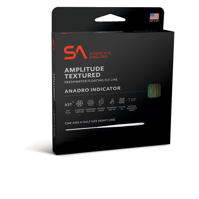 Scientific Anglers Amplitude Textured Anadro/Nymph Fly Line - Moss / Willow / Optic Green