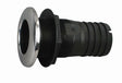 Attwood Composite Thru-Hull Fitting – Black (Multiple Sizes) - 3/4"
