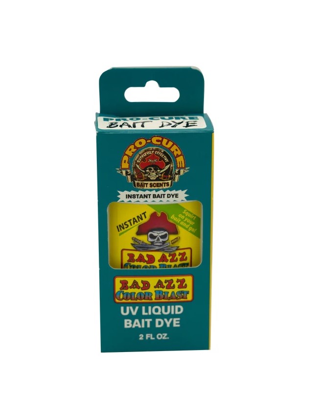 Pro-Cure Bad Azz UV Liquid Bait Dye - Chartreuse Lime Fluorescent