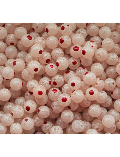 TroutBeads Blood Dot Eggs - Milt Roe - 10mm (10pk)