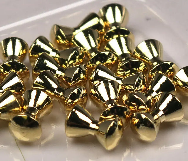 Hareline Brass Eyes #153 - Gold | Harbour Chandler