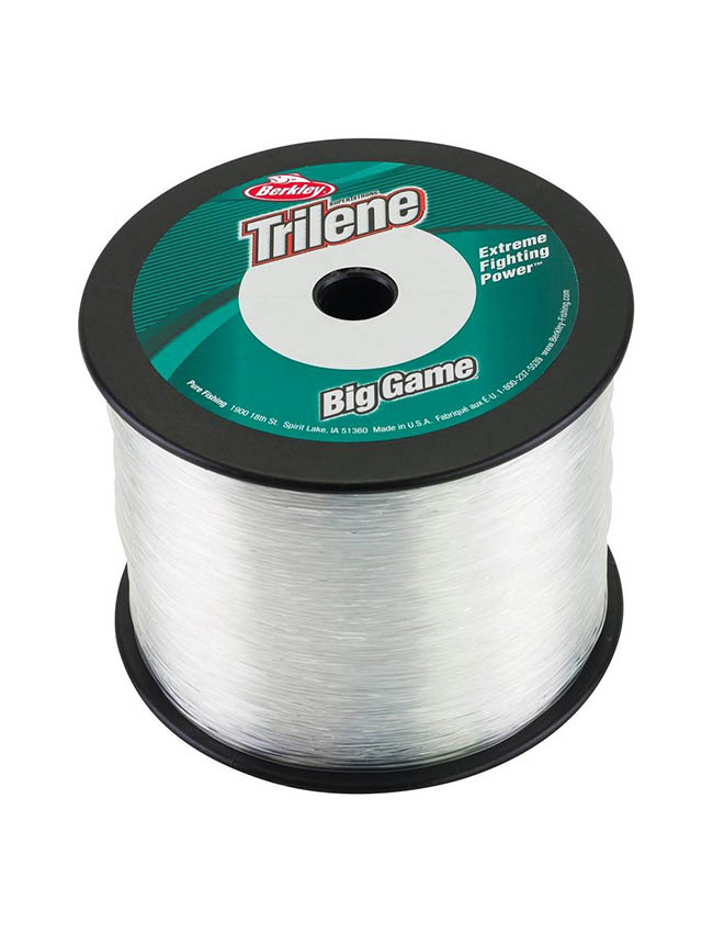 Berkley Mono Big Game Fil de pêche Transparent Résistance 9 kg 0,46 mm 594 m