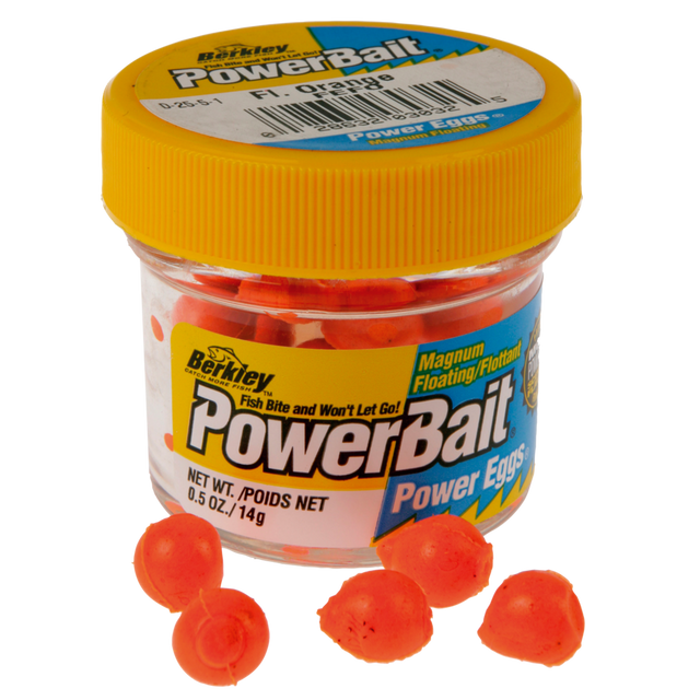 Berkley Powerbait Eggs Magnum Floating - Fluorescent Orange