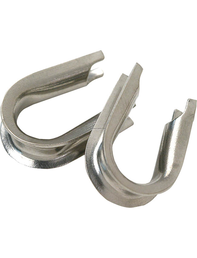 Billfisher Stainless Thimbles - Medium 10 pack