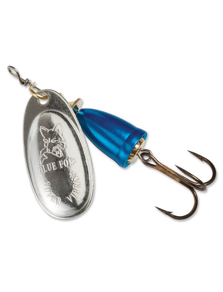 Blue Fox Vibrax Mid Depth - Silver/Chrome Blue 60-40-105IC - #4