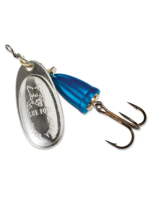 Blue Fox Vibrax Mid Depth - Silver/Chrome Blue 60-40-105IC - #4