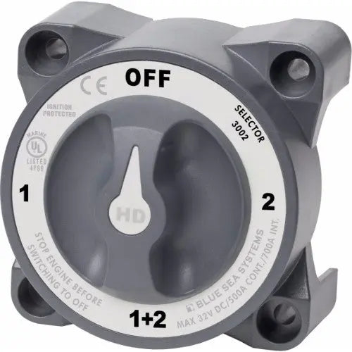 Blue Sea - Heavy Duty Battery Switches 3000 - BSS 3000 Single circuit on/off