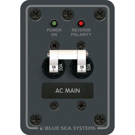 Blue Sea - AC Main Circuit Breaker Panels 8077 - BSS 8029 Main &amp; 1 Position