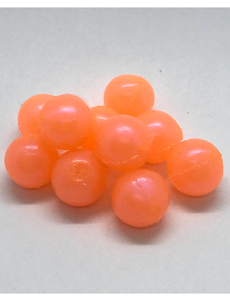 BNR Tackle Soft Beads - Peach Gobbler - 14mm - 10pk