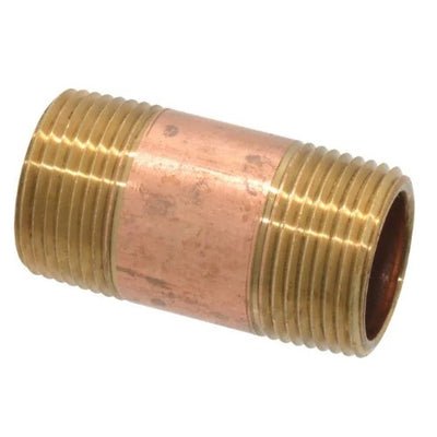 Brass Pipe Nipple - 1 X 2