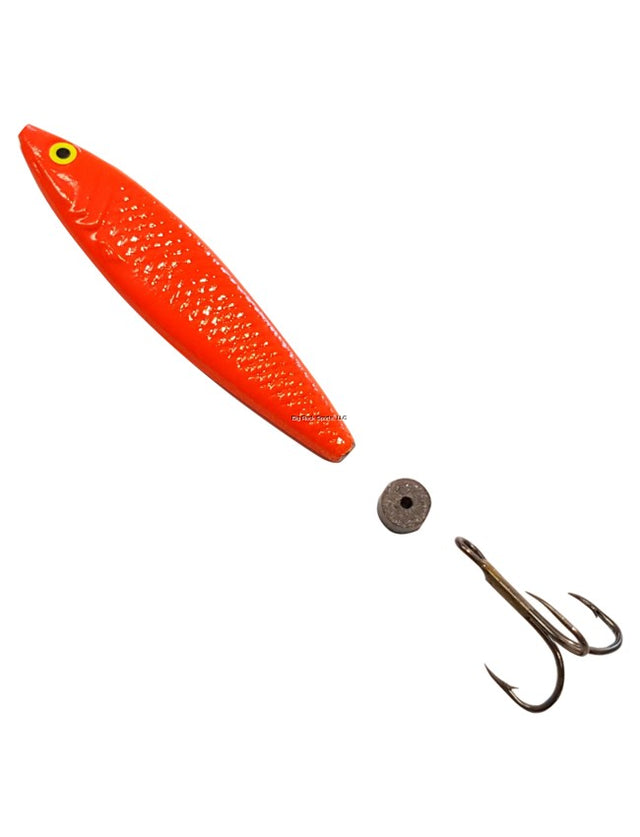 Buzz Bomb Zzinger Anchovy 2.5oz - Fire Orange
