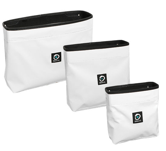 Outils Oceans Open Rope Bag 75mm, 100mm Rope Capacity Sizes Available - Open Rope Bag with Window - L16 x H19 x W6 cm (4-6 weeks out)