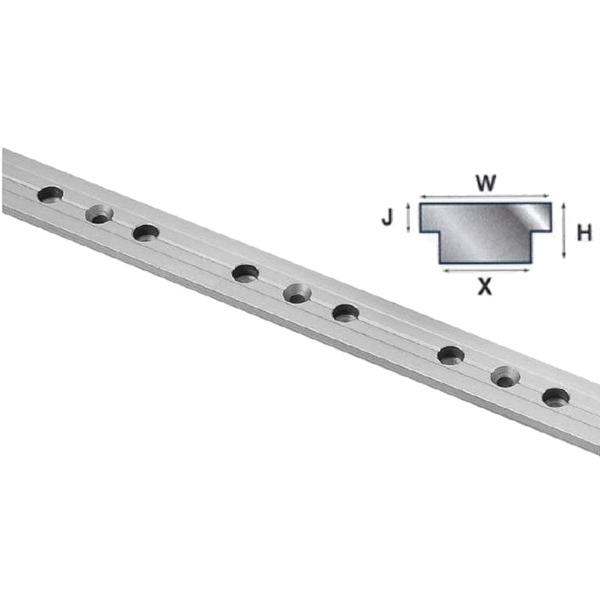 Barton 32mm Silver T Section Track