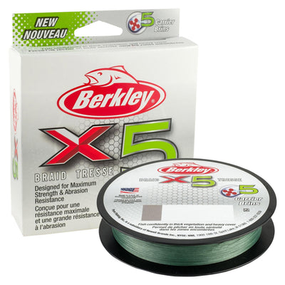 Berkley X5 Braid Filler Spool - 328 yd | 300 m - 50 lb |22.7 kg