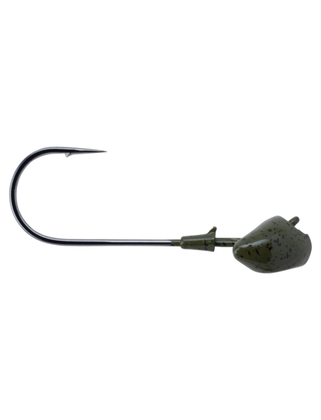 Berkley Fusion19 Football Head - 1/2oz - Green Pumpkin