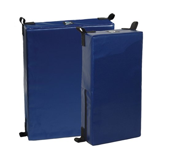 Outils Oceans Rectangular Fenders in White, Grey or Navy Marine - L24 x H46 x W10 cm - Grey