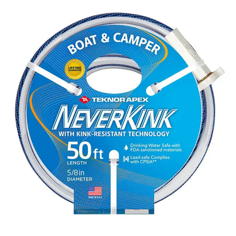 Teknor NeverKink Marine Hose – 50 ft