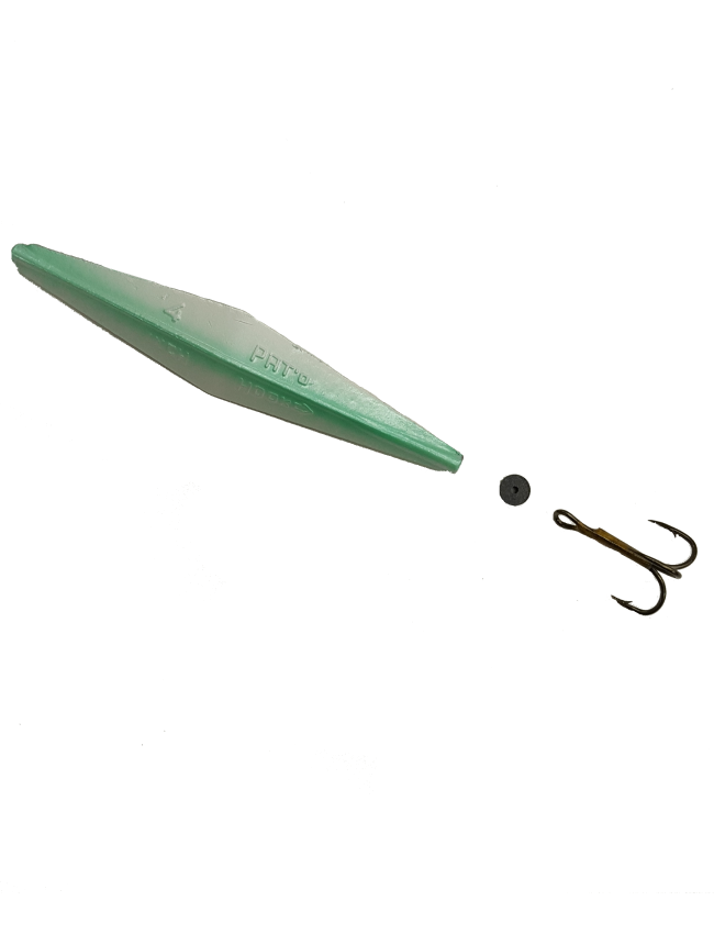 Buzz Bomb 4" Wide - Green Pearl