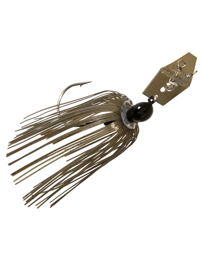 Z Man Original Chatterbait 4-1/2" - Green Pumpkin/Black CB12-20