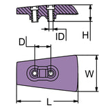 Martyr CM3863206Z Volvo Penta™ Anodes