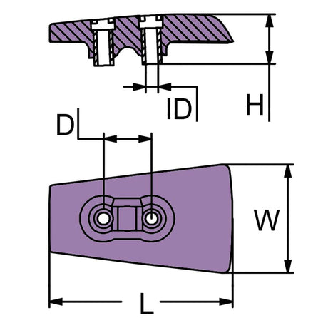 Martyr CM3863206Z Volvo Penta™ Anodes