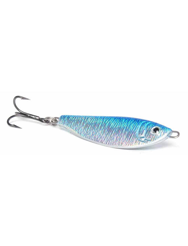 Clarkspoon Shad Pogie Jig - Blue/Silver - 1.5oz