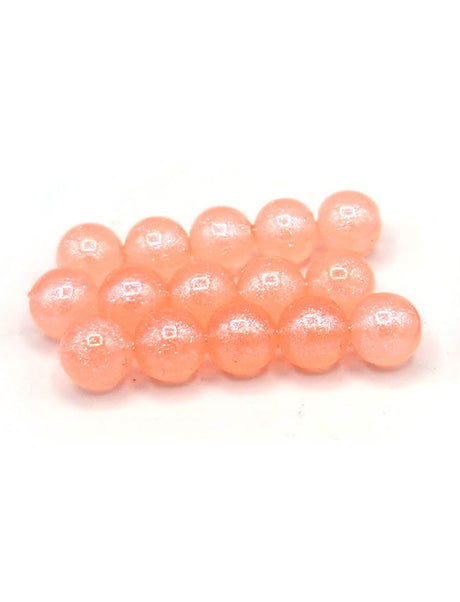 Unreel Tackle Soft Beads - Core Frost Peach - 10mm (24 pack)