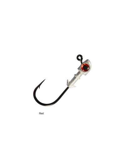 Z-Man Diezel Eye Jigheads - Red DE8034-01 - 3/4oz