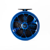 Kingpin Zeppelin 500 Bear Face Centerpin Reel - Blue & Black with Blue Handles