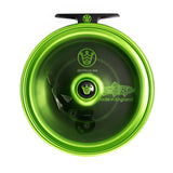 Kingpin Zeppelin 500 Bear Face Centerpin Reel - Green & Black with Green handles