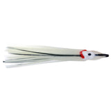 Danielson Squid Bait SQD453112 - Glow/Black Streak