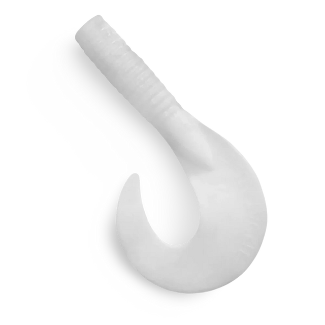 Delta Tackle Hali Hawg - White, 10" 1-Pack