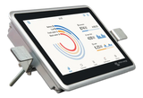 Victron Ekrano GX 7-inch touchscreen display installed in a marine electrical control panel