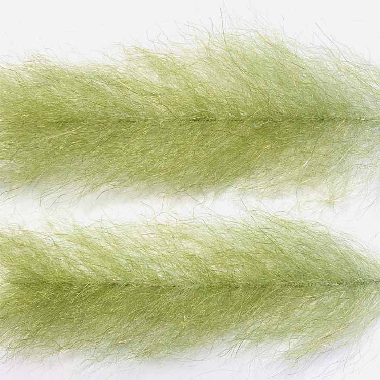 Hareline Flash Blend Baitfish Brush - Olive