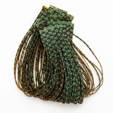 Hareline Barred Crazy Legs - Olive/Green Flake #263 Hareline Dubbin