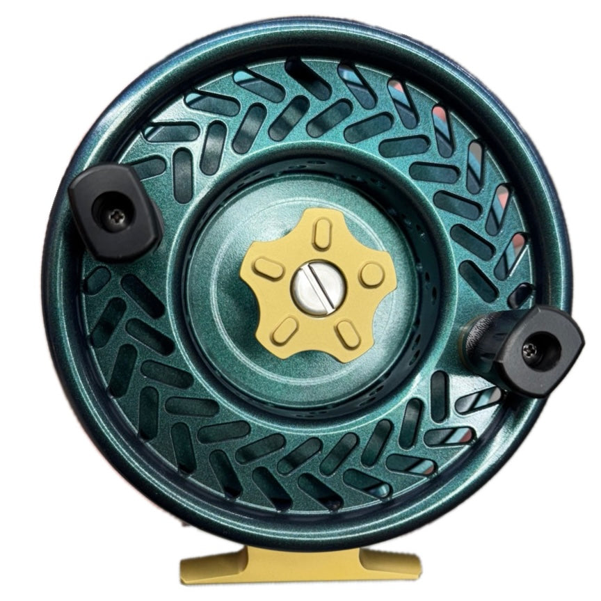 Coast DR3 Mooching Reel - Teal with Gold