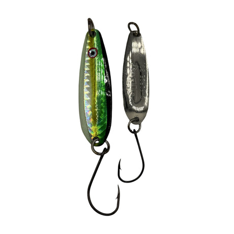 Gibbs Delta G Force Spoon - Green Herring Aid "Shimmer" Series - #30