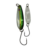 Gibbs Delta G Force Spoon - Glow Back Green Herring Aid "Shimmer" Series - #30