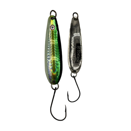 Gibbs Delta G Force Spoon - Green Herring Aid "Shimmer" Series - #35