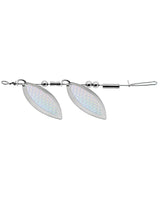 Gibbs Double Willow Leaf #1 Silver Hex - 2 Pack 0061-100SH