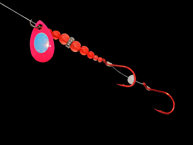 Gibbs Delta Guide Series Wedding Band - Moonjelly Red with Pink Blade 0175-GS03