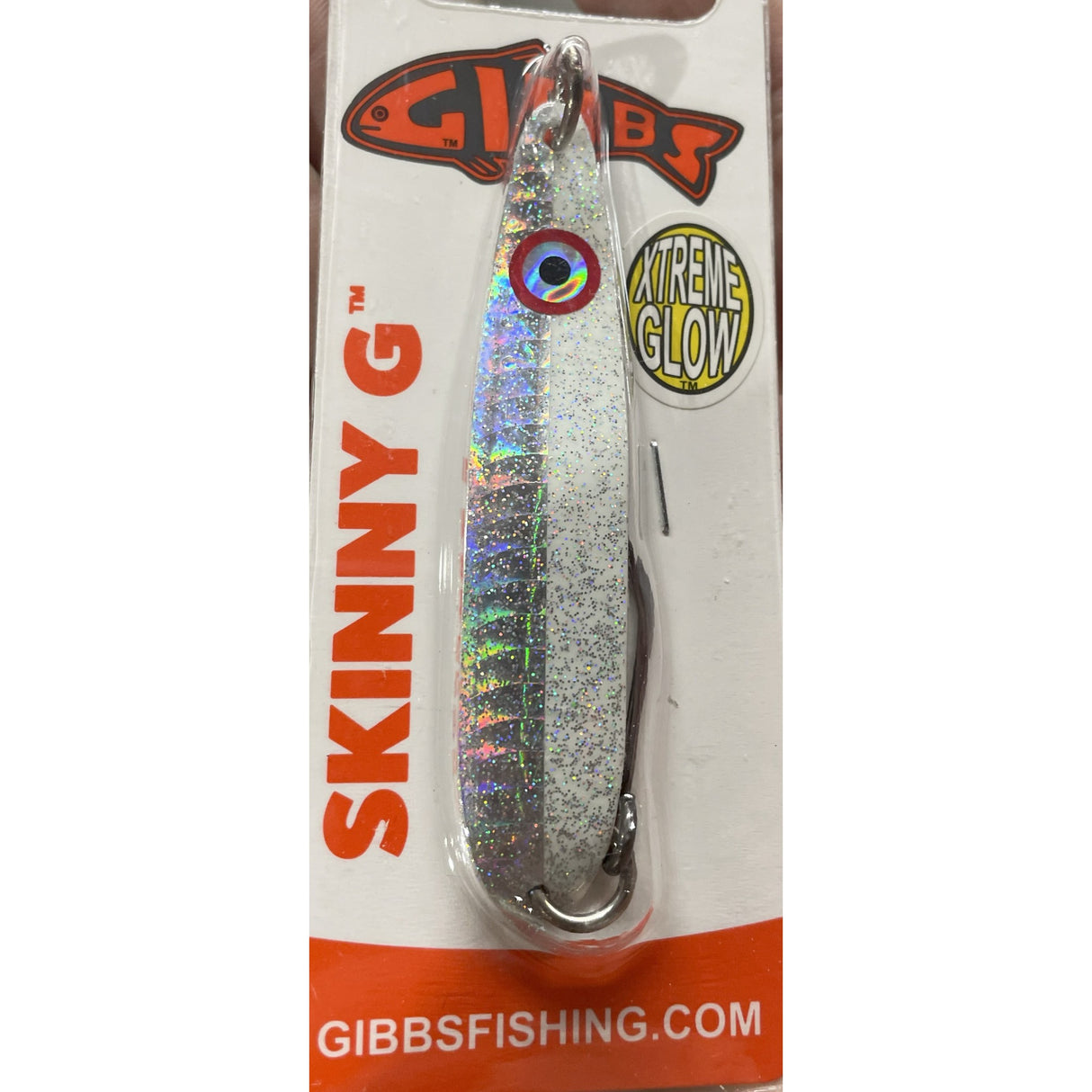 Gibbs Delta Skinny G - HC Custom Squiggle Silver