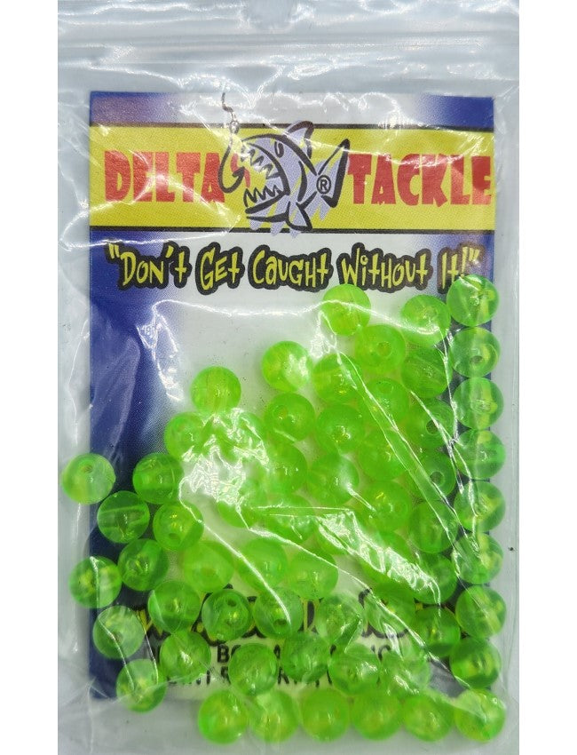 Delta Tackle Beads - Green 58405 - 8mm - 30 pack