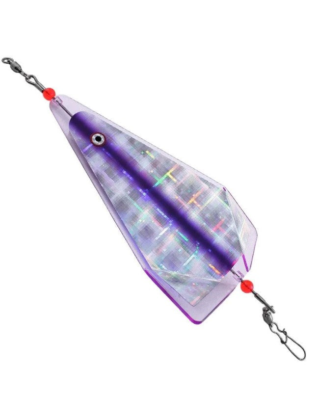 Gibbs Inline Flasher - UV Purple Haze Stripe 88656 - 6"