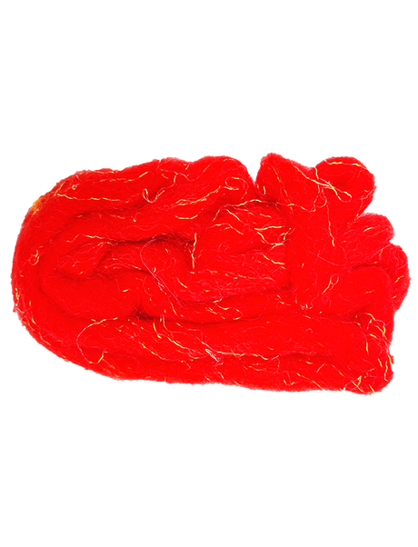 Glo Bugs Bling  Yarn - Deep Dark Red 5'