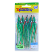 Gold Star Yamashita Octopus Squid - Glow Green Red Racer