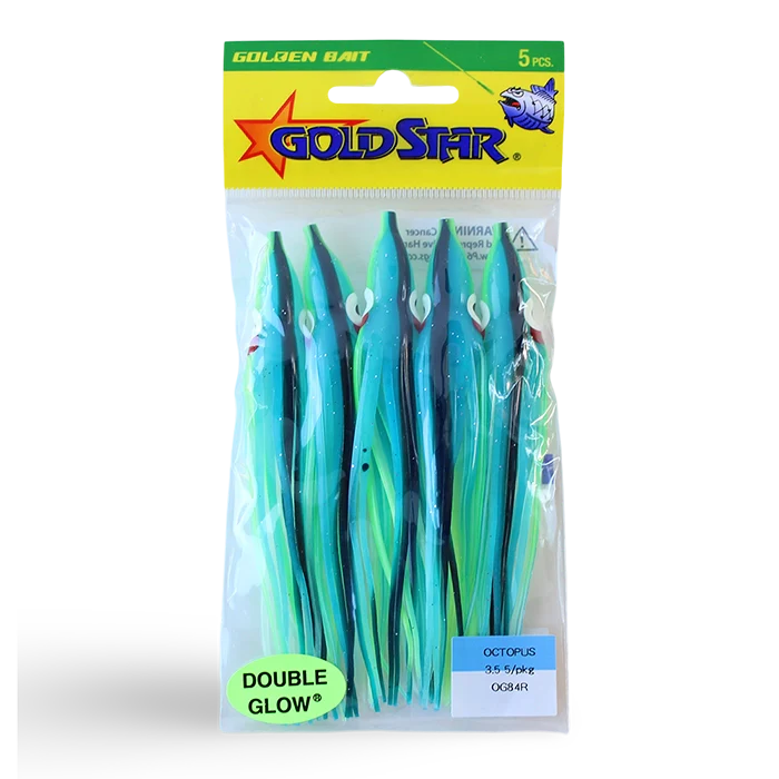 Yamashita Octopus - OG84R - Unrigged 5 Pack