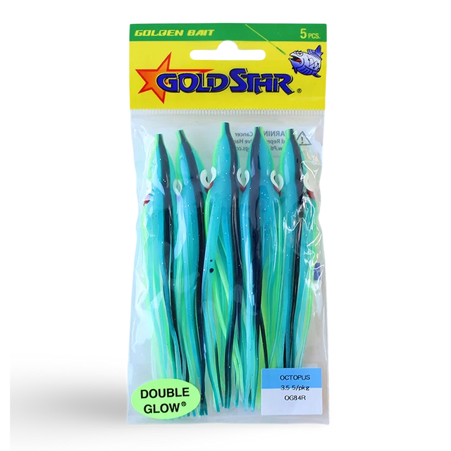 Yamashita Octopus - OG84R - Unrigged 5 Pack