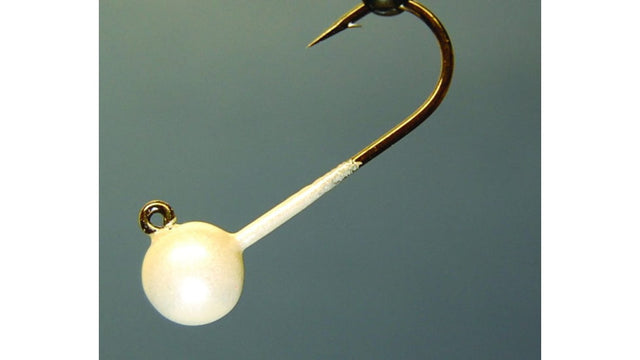 Hawken Aerojig Jig Plain Jighead - Pearl White AJP18003 - 1/8oz