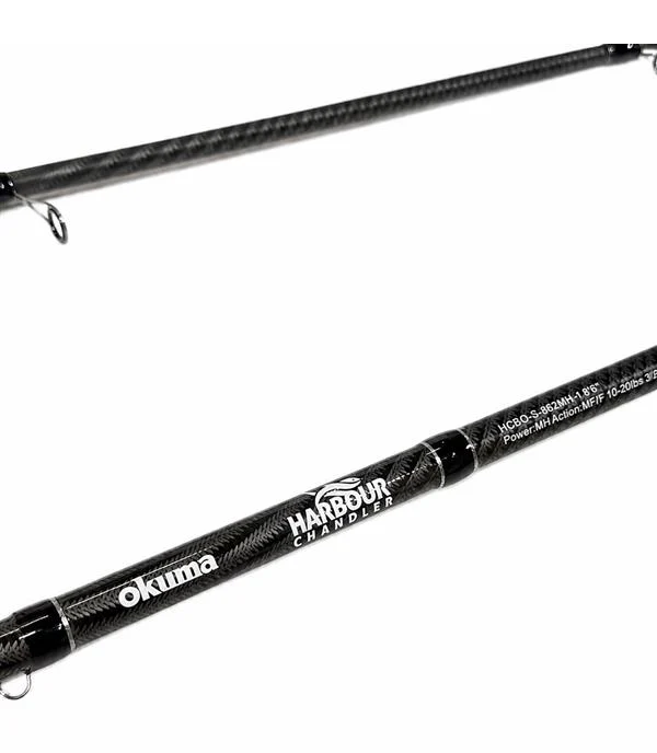 Harbour Chandler Okuma Custom BLACKOUT Spinning Rod - 8'6" MH